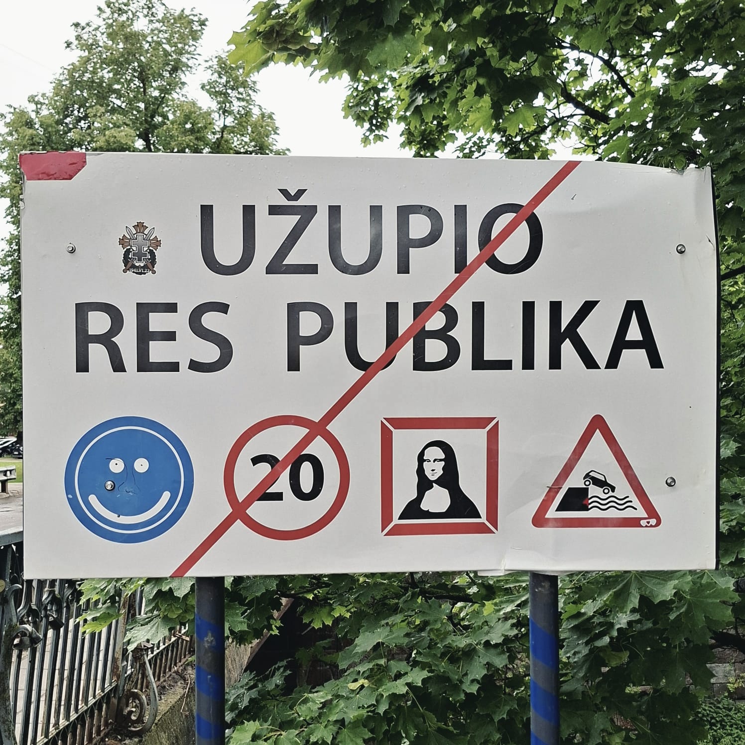 Die Republik der Freigeister mitten in Vilnius: Užupis