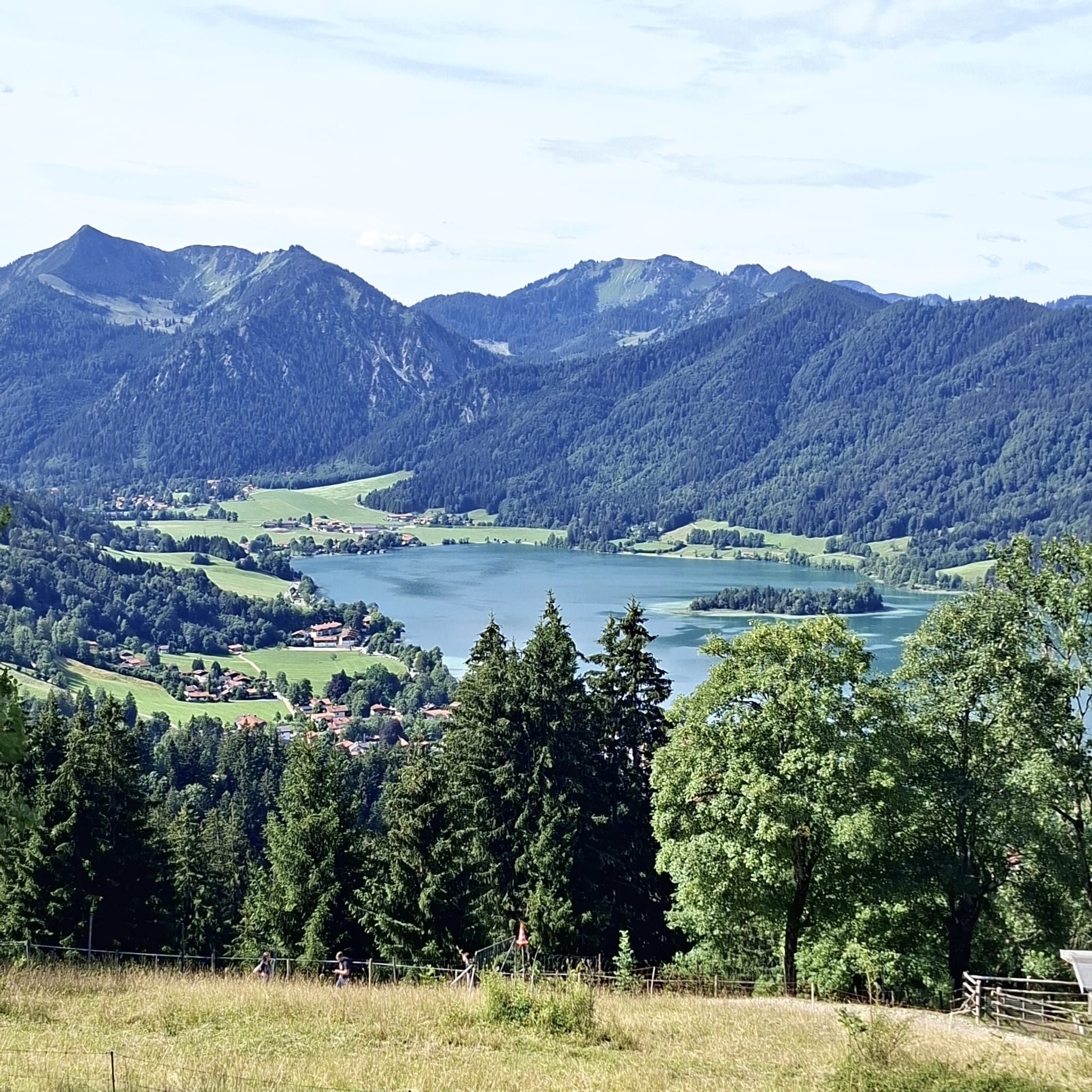 Auf den oberbayerischen Rohnberg – ein Sommertag über dem Schliersee